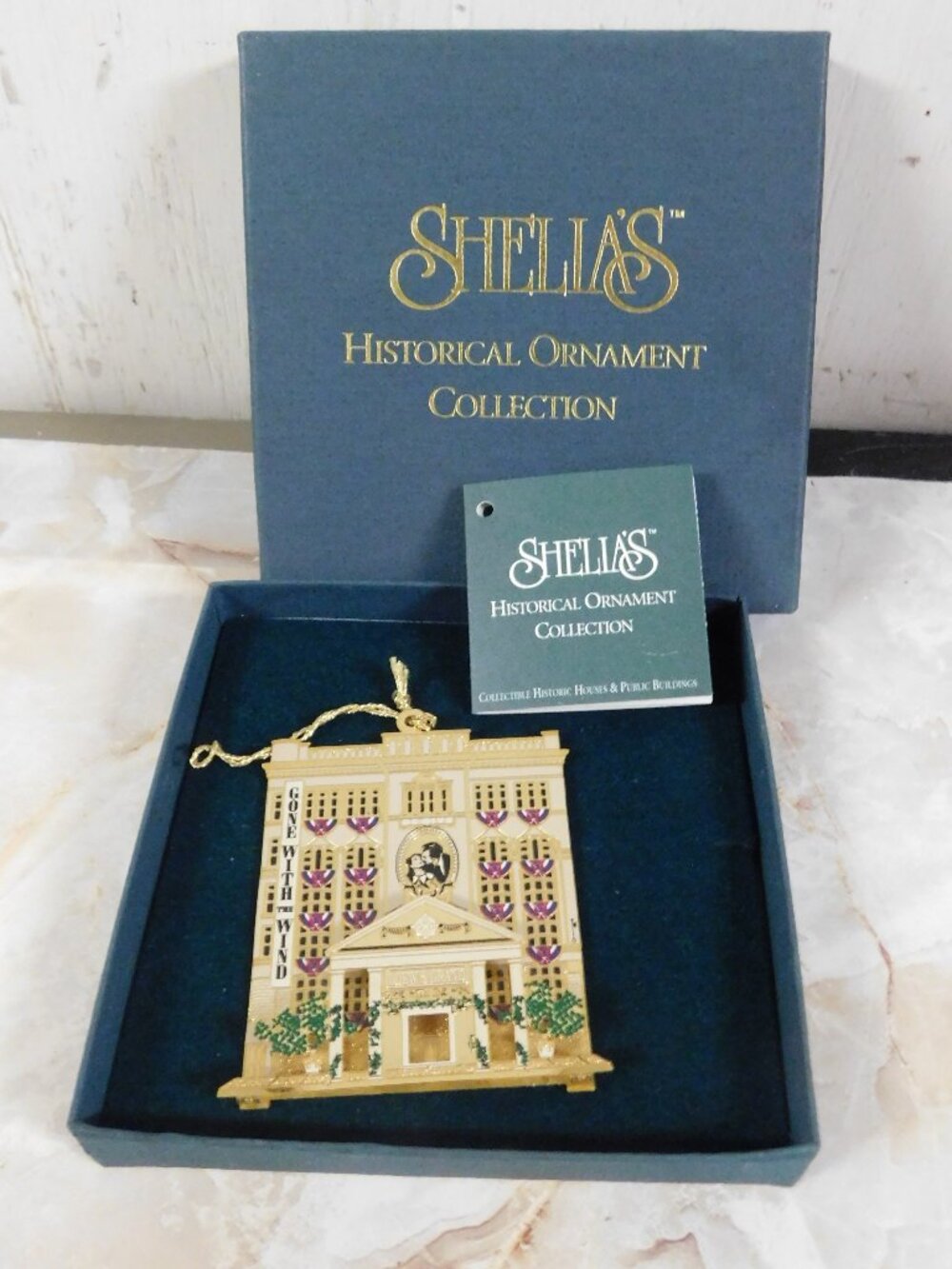 Sheilias Historical Ornament Collectioin LOEW'S Grand Gone With The Wind